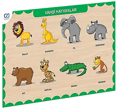 Ca Games Puzzle Vahşi Hayvanlar - 2