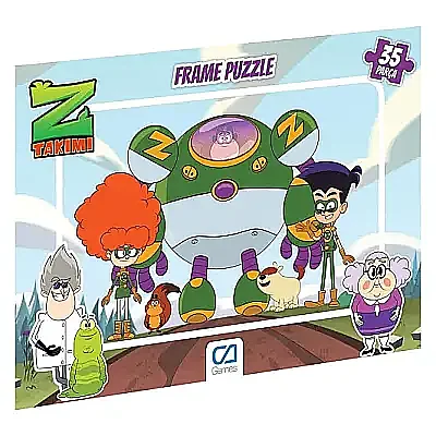Ca Games Puzzle Z Takımı 35 Parça - Ca Games