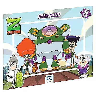 Ca Games Puzzle Z Takımı 35 Parça - 2