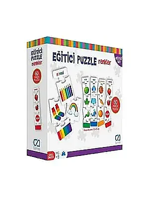 Ca Games Renkler Eğitici Puzzle - Ca Games