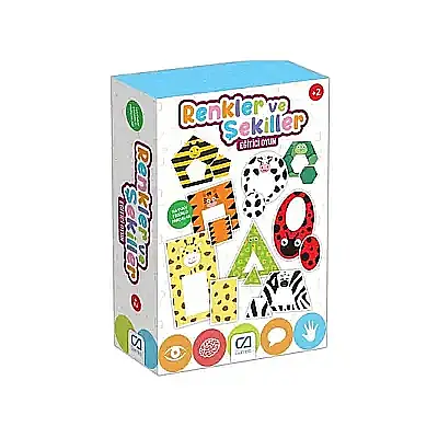 Ca Games Renkler Ve Şekiller Eğitici Hafıza Oyunu - 2