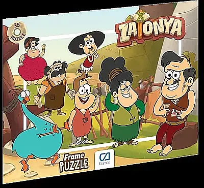 Ca Games Zatonya Frame Puzzle 35 Parça - 2
