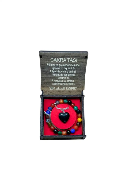 Çakra Taşı Kolye & Bileklik Set - 1