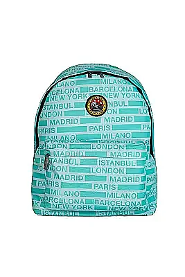 Cambridge Polo Club Cities II Ön Cepli Unisex Sırt Çantası Turkuaz - Brk