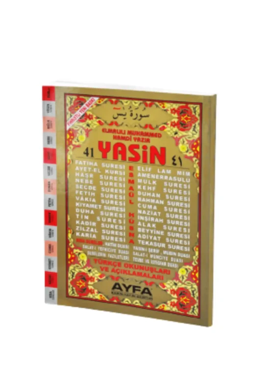 Cami Boy 41 Yasin Türkçeli - Ayfa Basın Yayın Dağıtım
