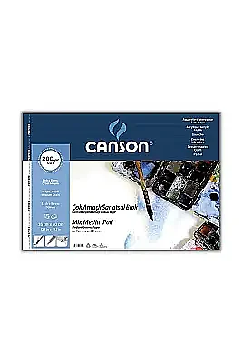 Canson 1557 Resim Çizim Blok 35 x 50 200 gr 15 Yp - Canson