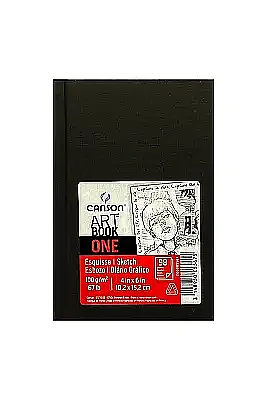Canson One Blok 10.2 x 15.2 Sert Kpk 100 gr 98 Yp - Canson