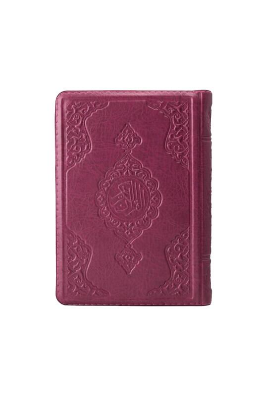 Çanta Boy Kuranı Kerim Lila Kılıflı - Hayrat Neşriyat
