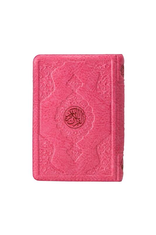 Çanta Boy Kuranı Kerim Pembe Kılıflı - Hayrat Neşriyat