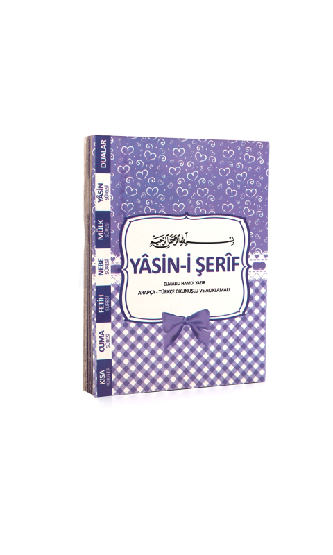 Çanta Boy Yasini Şerif Lila - Ecrin Yayınları