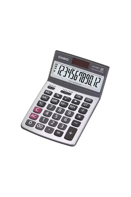 Casıo Hesap Makinesi 12 Hane Ax120St - Casio