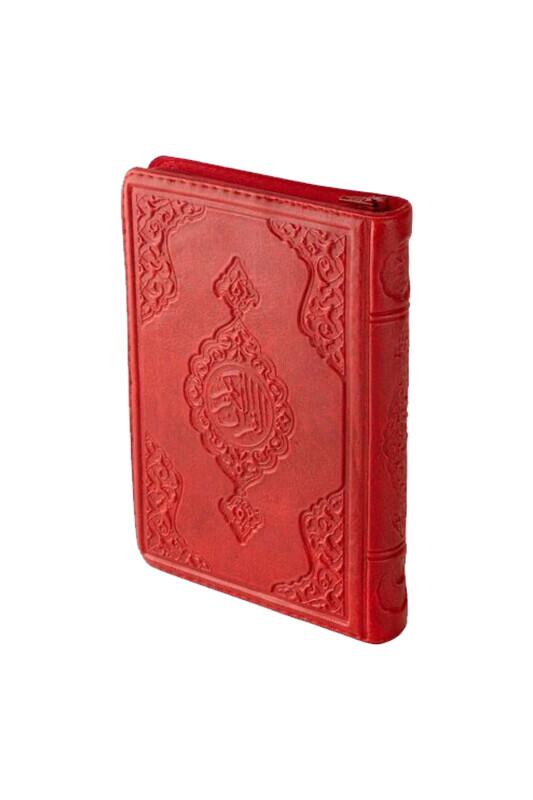 Cep Boy Kuranı Kerim Kırmızı Kılıflı - Hayrat Neşriyat