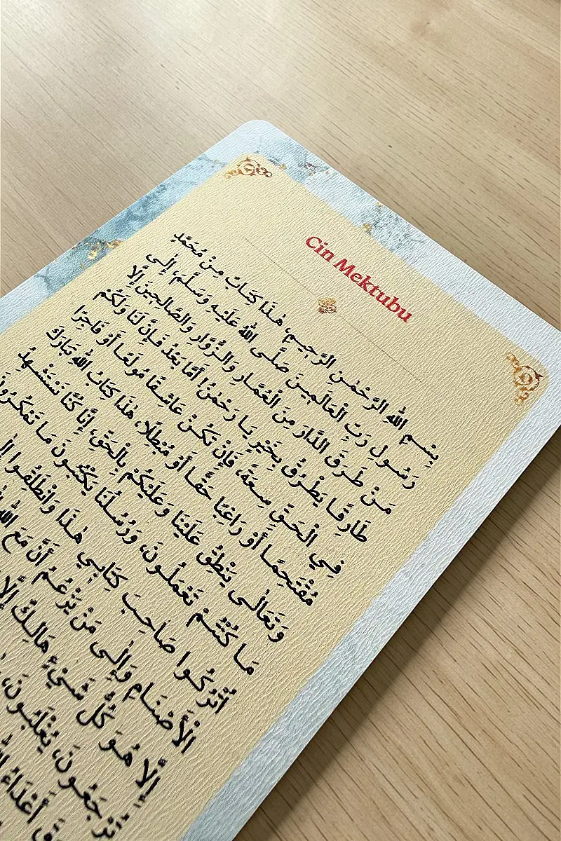 Cin Mektubu MiniDekor Magnet Ayaklı 9*13,5 cm - 1