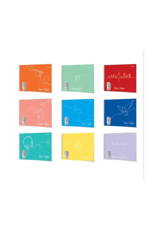 Çınar Resim Defteri 33X48 Cm 25Yp - Çınar