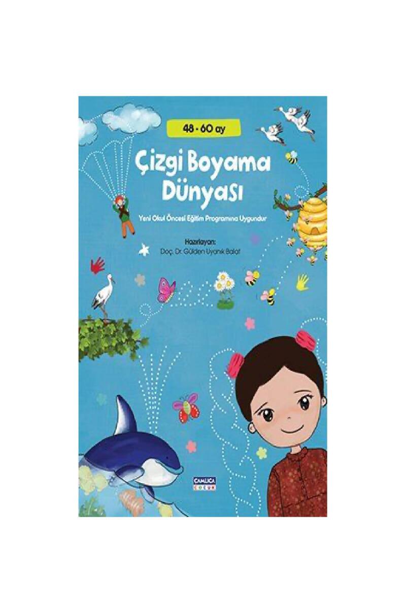 Çizgi Boyama Dünyası 48-60 Ay - 1