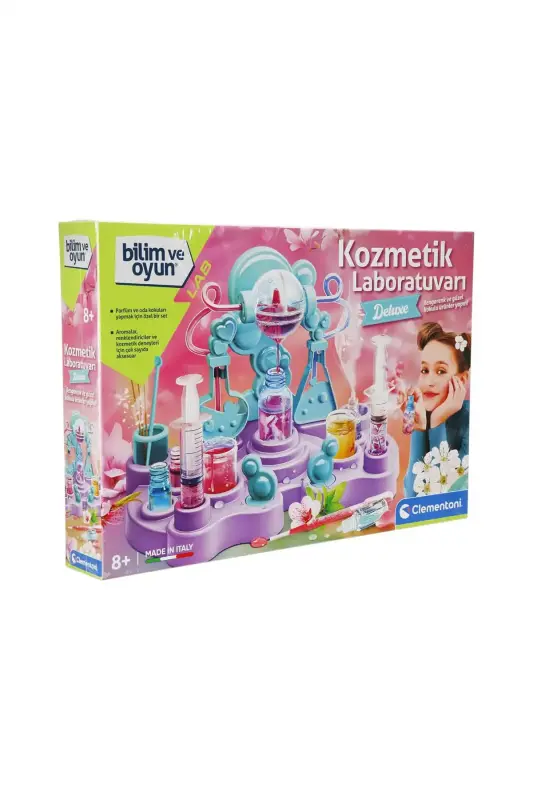 Clementoni Bilim ve Oyun Kozmetik Laboratuvarı Deluxe - Clementoni