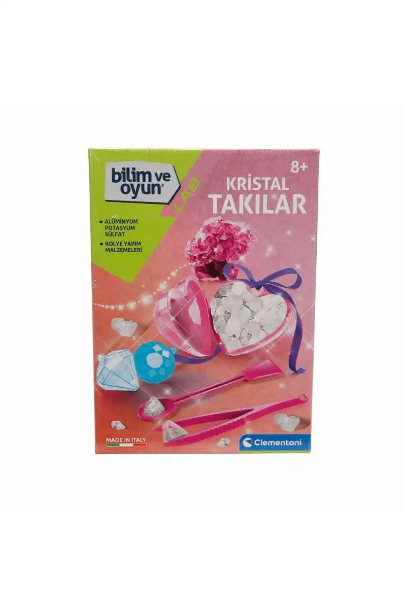 Clementoni Bilim ve Oyun Kristal Takılar - 1