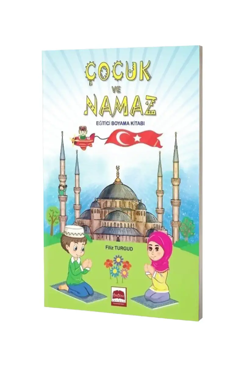 Çocuk ve Namaz Boyama Kitabı - 1
