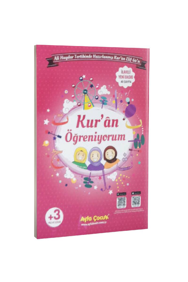 Çocuklar İçin Kuran Öğreniyorum Elifbası Pembe - 1