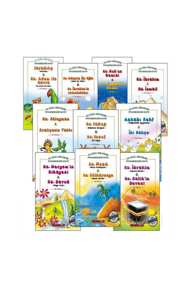 Çocuklar İçin Peygamberlerin Hayatı 10 Kitap Set - 1