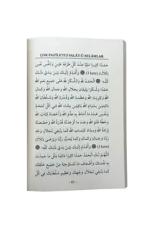 Çok Faziletli Salatü Selamlar - 3