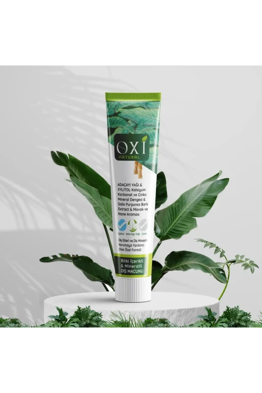 Özel Formül Bitki İçerikli ve Mineralli Diş Macunu 70 ml - 3