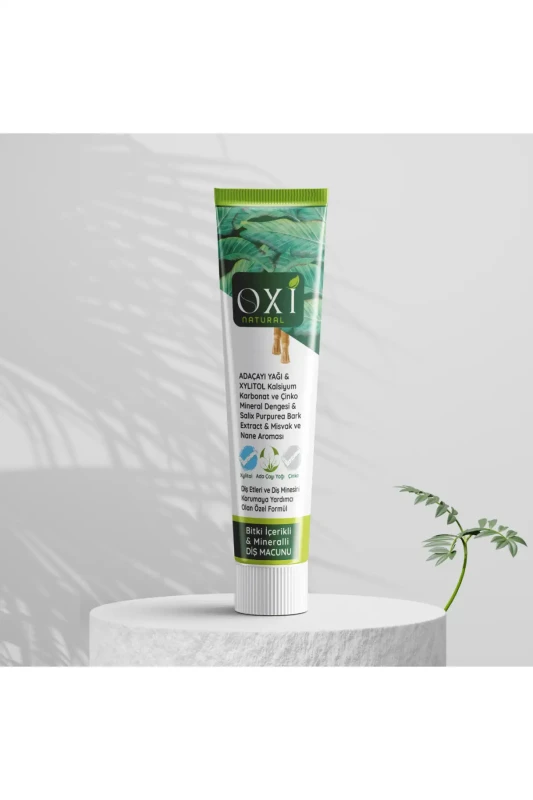 Özel Formül Bitki İçerikli ve Mineralli Diş Macunu 70 ml - 4
