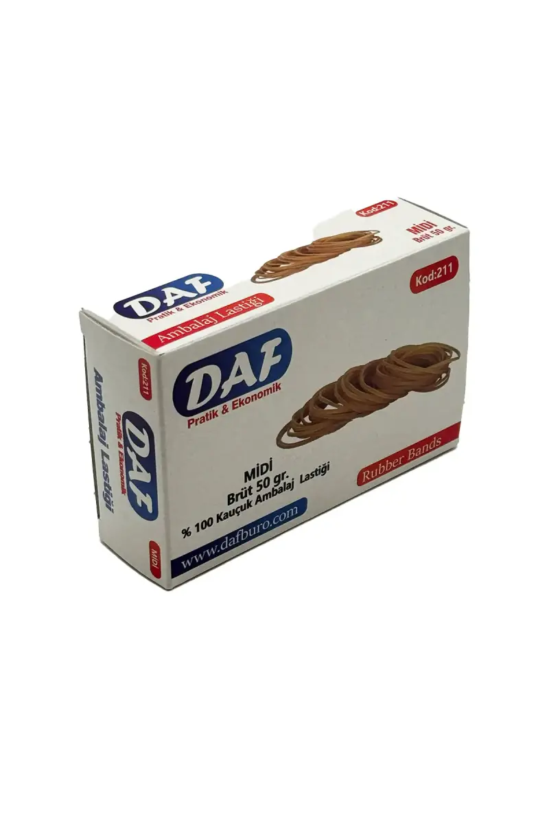 Daf Ambalaj Lastik Midi Kutulu 50 Gr - 1