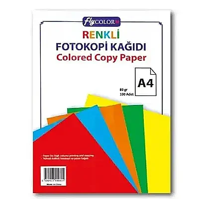 Daf Renkli Fotokopi Kağıdı Pastel Renk - 2