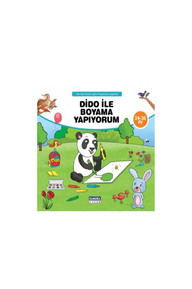 Dido İle Boyama Yapıyorum Boyama Kitabı - 1