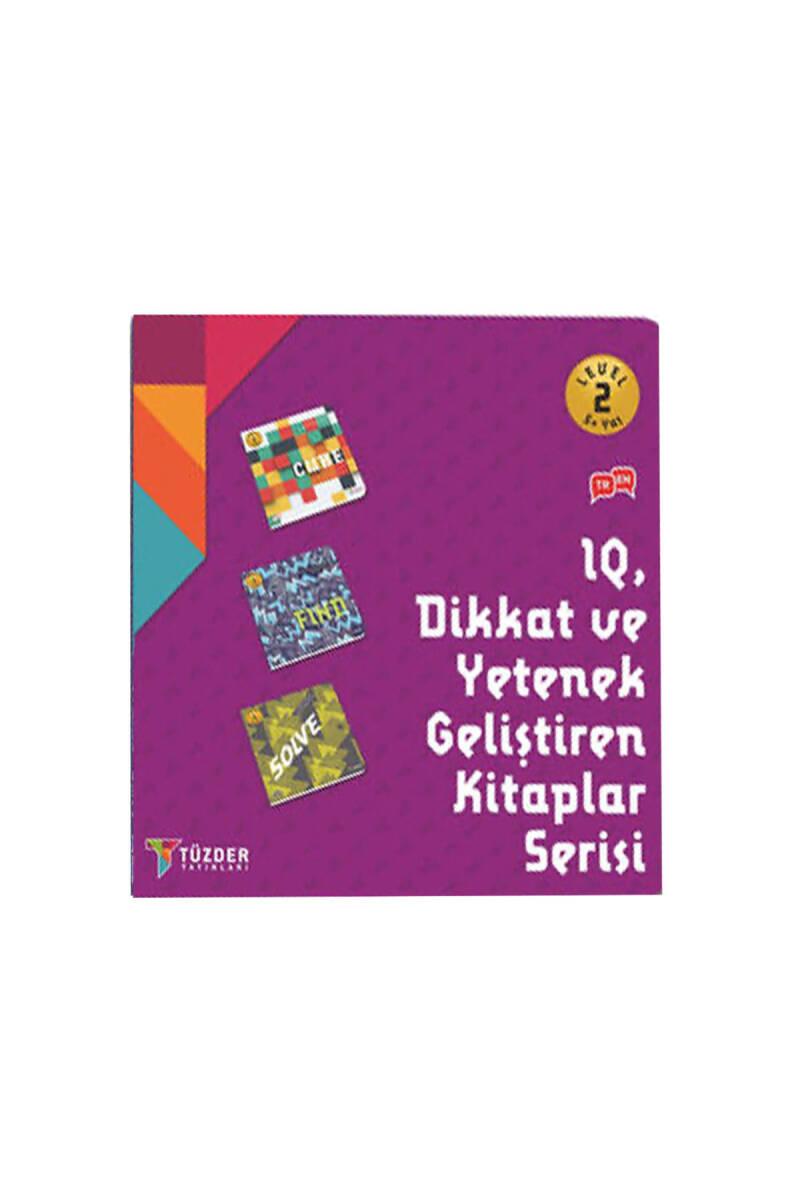 Dikkat ve Yetenek Geliştiren 3 Kitap Set 5+ Yaş Level 2 - 1