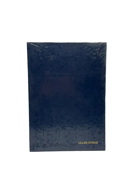 Dilman Gelen Evrak Defteri Ciltli 96 Yaprak - Dilman