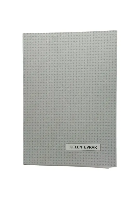 Dilman Gelen Evrak Defteri Karton Kapak - Dilman