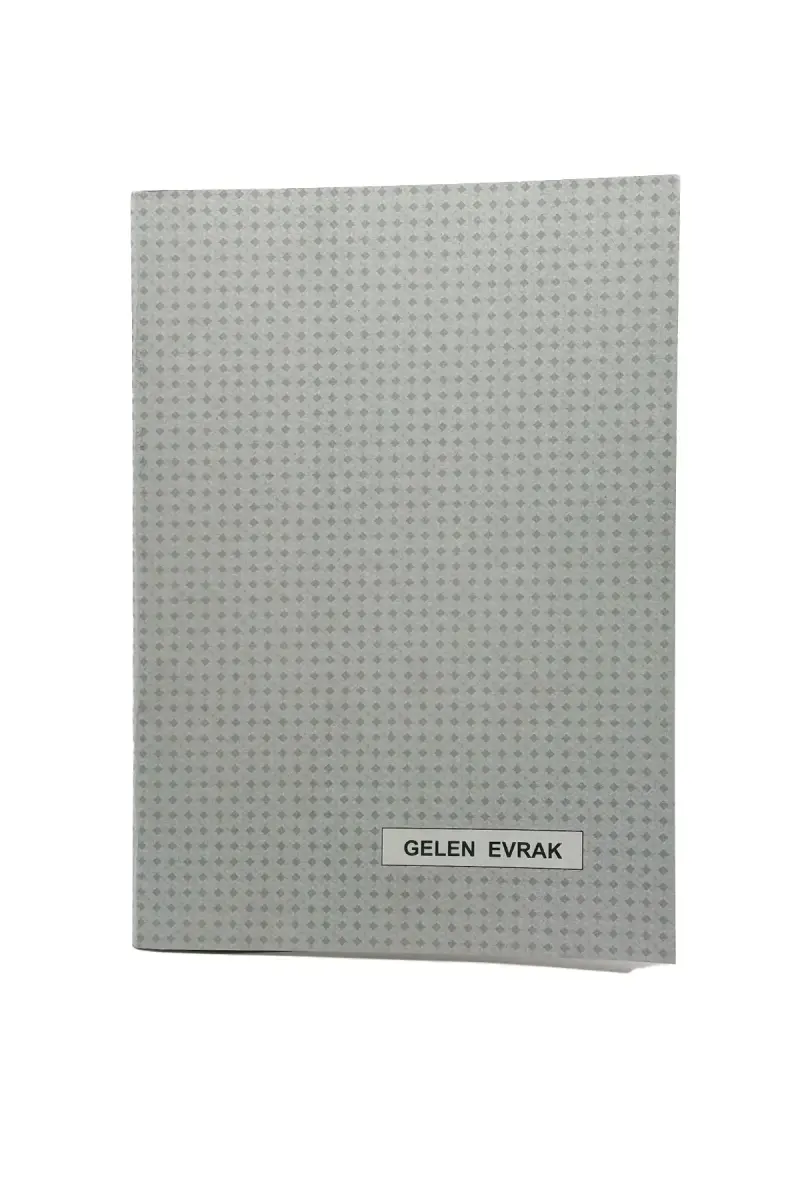 Dilman Gelen Evrak Defteri Karton Kapak - 1