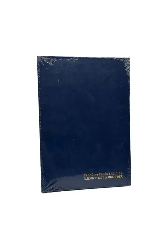 Dilman İş Güvenliği ve İş Sağlığı Tespit Öneri Defteri Ciltli - Dilman