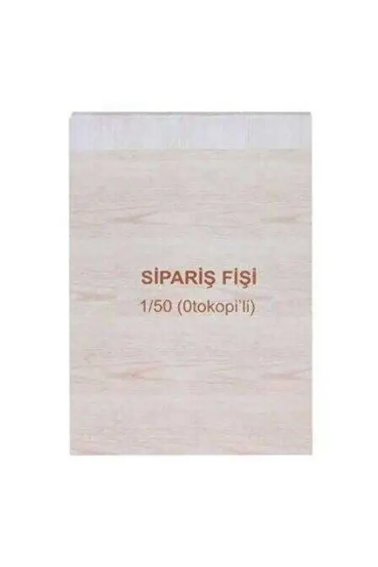 Dilman Sipariş Fişi 50 Sayfalı 3 Nüshalı - Dilman