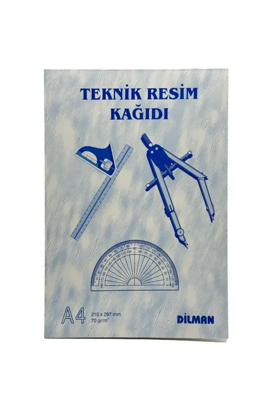 Dilman Teknik Resim Kağıdı A4 Dikey - Dilman