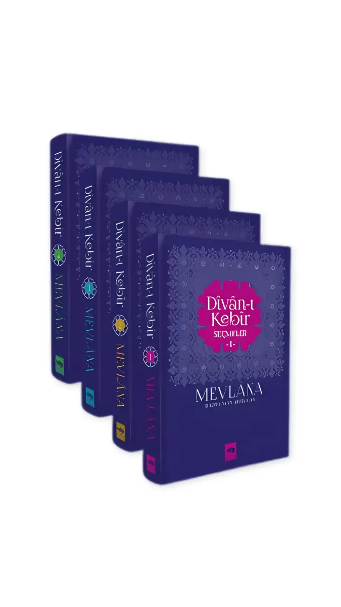 Divanı Kebir Seçmeler 4 Cilt Takım - 1