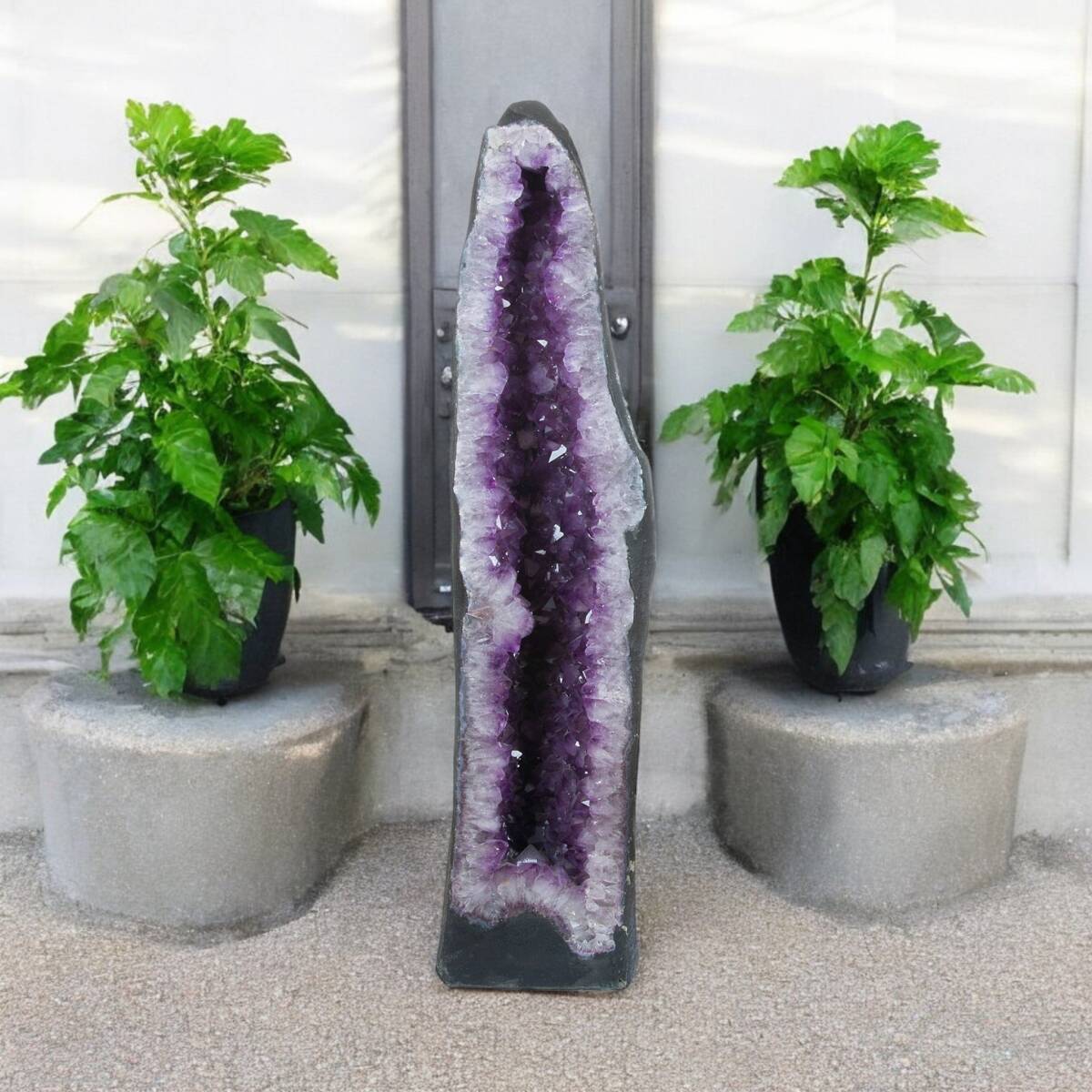 Doğal Ametist Kütlesi Mekan Dekoru - Osmanlı Doğal Taş- 88,40 Kg - 1