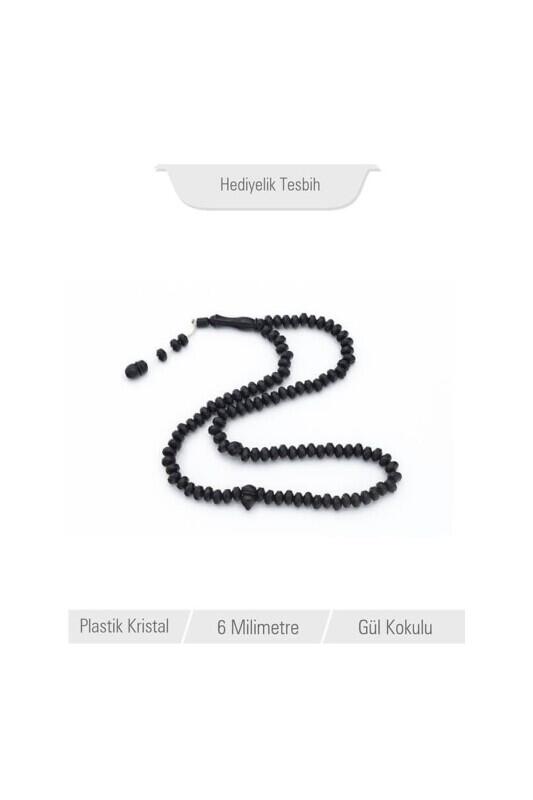 Dökme Tesbih Gül Kokulu Siyah - Ahıska Çarşı