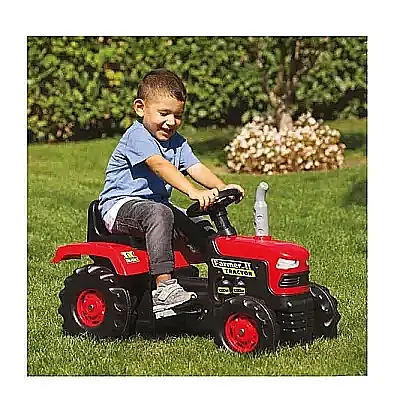 Dolu Pedallı Traktör Kırmızı - 5