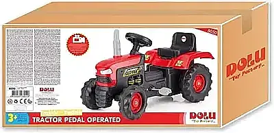 Dolu Pedallı Traktör Kırmızı - 6