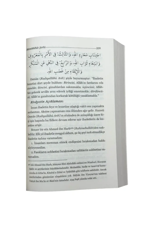 Dostça Tembihler Münebbihat Tercümesi - 2