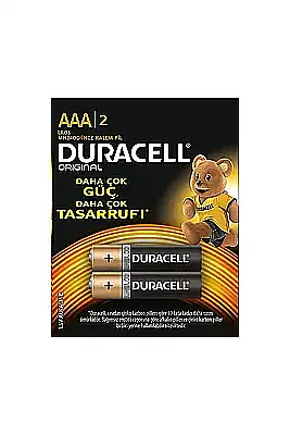 Durecell Aaa İnce Pil 2 Li - Duracell