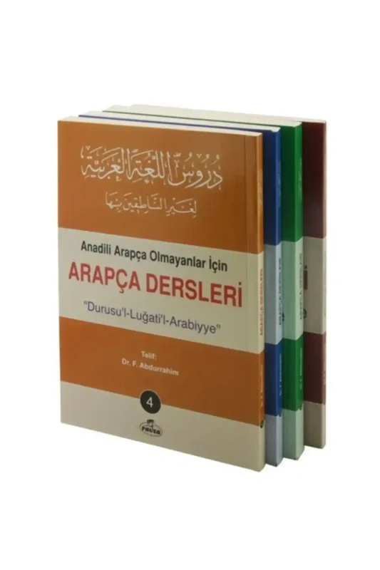 Durusul Lugatil Arabiyye Arapça Dersleri 4 Cilt Takım - Ravza Kitabevi