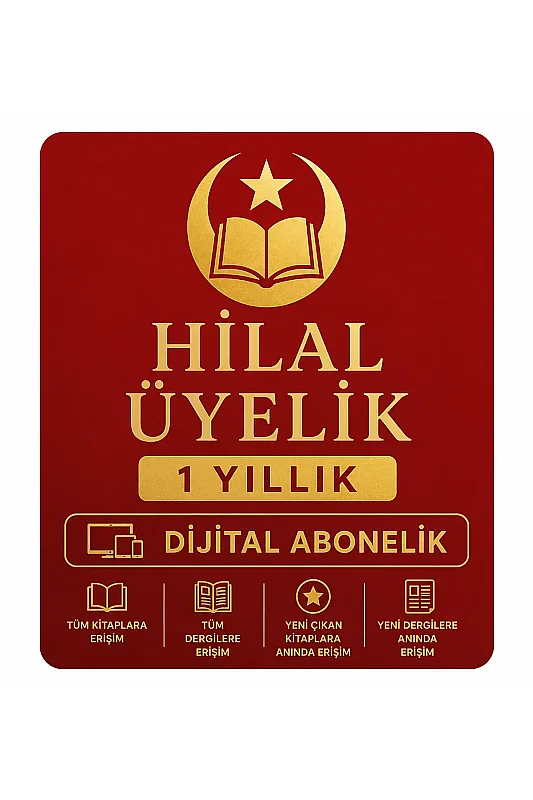 E-Kitap Hilal Üyelik 1 Yıllık - E-Kitap Ahıska Yayınevi