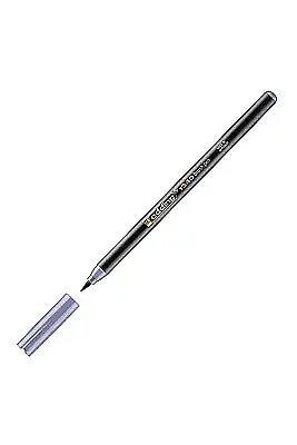 Edding 1340 Fırça Uçlu Simli Keçeli Kalem Gümüş - Edding