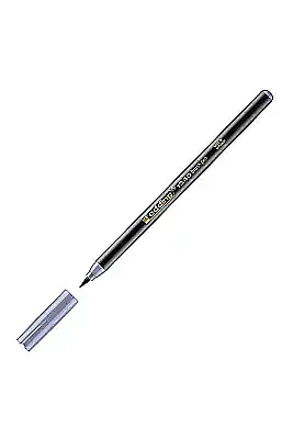 Edding 1340 Fırça Uçlu Simli Keçeli Kalem Gümüş - 1