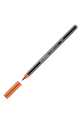Edding 1340 Fırça Uçlu Simli Keçeli Kalem Turuncu - Edding