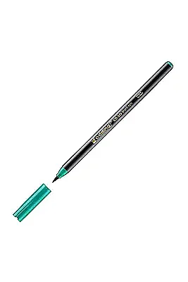 Edding 1340 Fırça Uçlu Simli Keçeli Kalem Yeşil - Edding